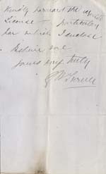 Image of Case 941 11. Letter from the Hemel Hempstead Home requesting a license for a girl who is to go into service in Harrow  26 March 1894
 page 2