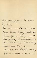 Image of Case 941 14. Letter from the Female Mission requesting help for A.  16 June 1894
 page 2