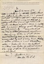 Image of Case 1106 1. Application to the Waifs and Strays' Society 29 July 1887
 page 3