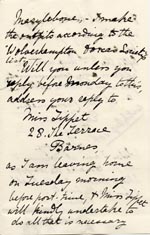 Image of Case 1106 3. Letter from the Barnes Ladies Association 29 July 1887
 page 3