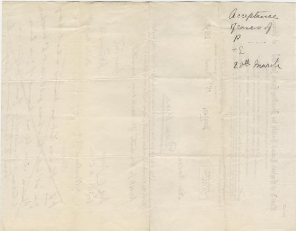 Large size image of Case 1138 4. Letter to Mrs C. Jonas, Barnes Ladies Association 28 March 1887
 page 2