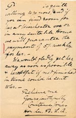 Image of Case 1138 5. Letter from Mrs C. Jonas, Barnes Ladies Association 14 September 1887
 page 2