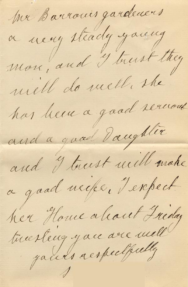 Large size image of Case 1265 13. Letter from Mr W.  17 February 1916
 page 2