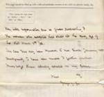 Image of Case 1265 1. Application to Waifs and Strays' Society March 1888
 page 3