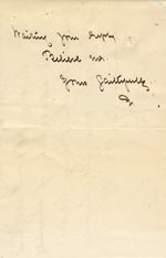 Image of Case 1265 2. Letter from Miss Evans 10 March 1888
 page 3