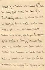 Image of Case 1265 3. Letter from Miss Evans 22 March 1888
 page 3