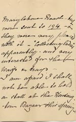 Image of Case 1294 17. Letter from E.E. Maingay, Hon. Sec. to Revd Edward Rudolf  2 March 1898
 page 3