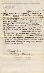 Image of Case 1372 1. Application to the Waifs and Strays' Society 1 May 1888
 page 3
