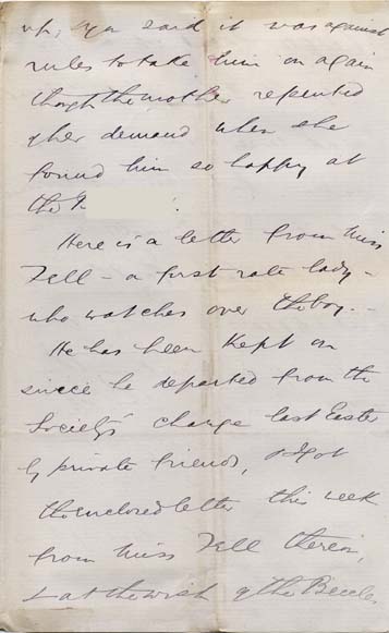 Large size image of Case 2258 11. Letter from Beccles, Suffolk 16 February 1893
 page 2