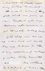 Image of Case 2258 5. Letter from Beccles, Suffolk 16 March 1892
 page 3