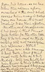Image of Case 2258 7. Letter from Miss Fell  18 April 1892
 page 4