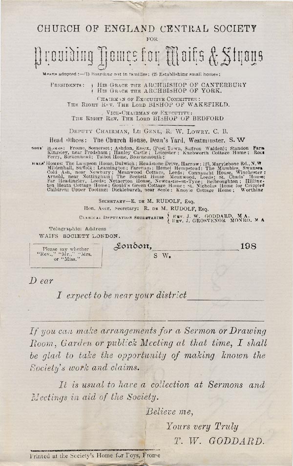 Large size image of Case 2716 14. Note concerning case paper 28 March 1891
 page 1