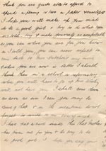 Image of Case 2716 3. Letter from M's brother to M. 26 January 1891
 page 2