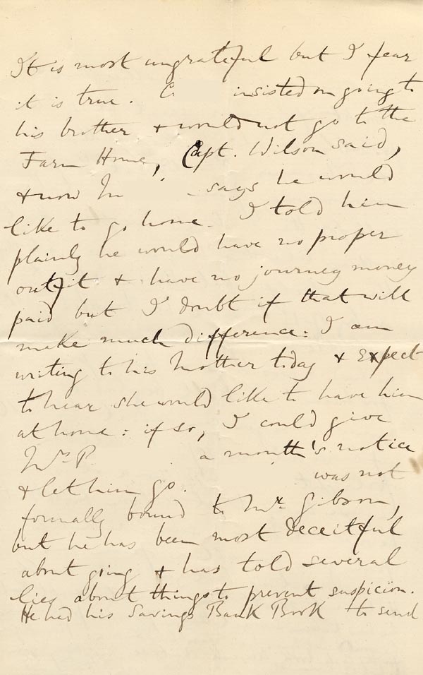 Large size image of Case 2835 7. Letter from Revd Burrows 19 October 1895
 page 3