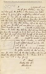 Image of Case 2835 1. Application to Waifs and Strays' Society 25 May 1891
 page 3