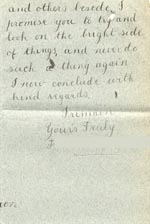 Image of Case 3271 43. Letter from F to Edward Rudolf  23 November 1911
 page 3