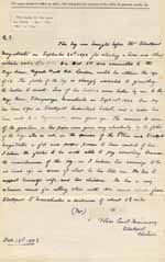 Image of Case 3329 1. Application to Waifs and Strays' Society 13 October 1892
 page 3