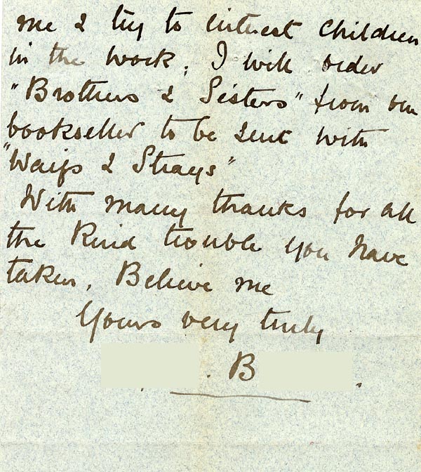 Large size image of Case 3392 4. Letter from Miss B. 10 December 1892
 page 4