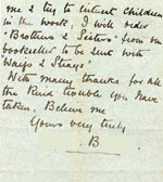 Image of Case 3392 4. Letter from Miss B. 10 December 1892
 page 4