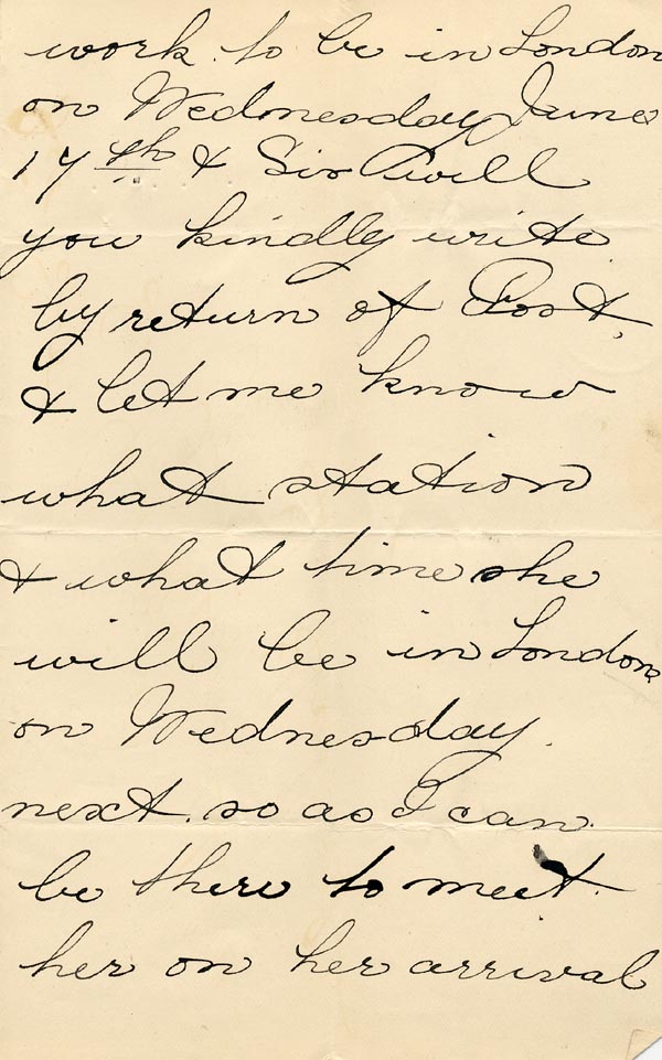Large size image of Case 3574 10. Letter from S's father c. 15 June 1896
 page 2