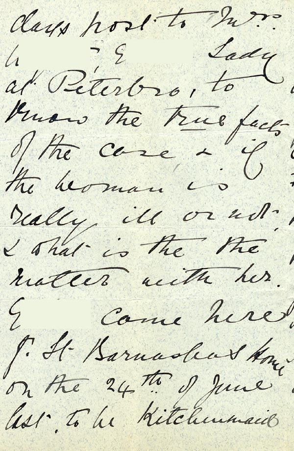 Large size image of Case 3695 4. Letter from E's employer 19 March 1898
 page 2