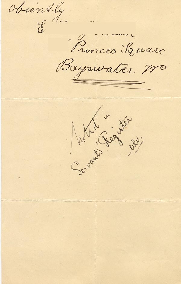 Large size image of Case 3695 9. Letter from E. 14 November 1902
 page 3