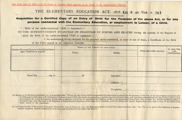 Large size image of Case 4171 5. Certified copy of G's entry of birth  16 December 1896
 page 2