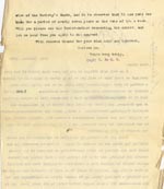 Image of Case 4172 9. Copy letter from Revd Edward Rudolf responding to the above letter  17 October 1900
 page 2