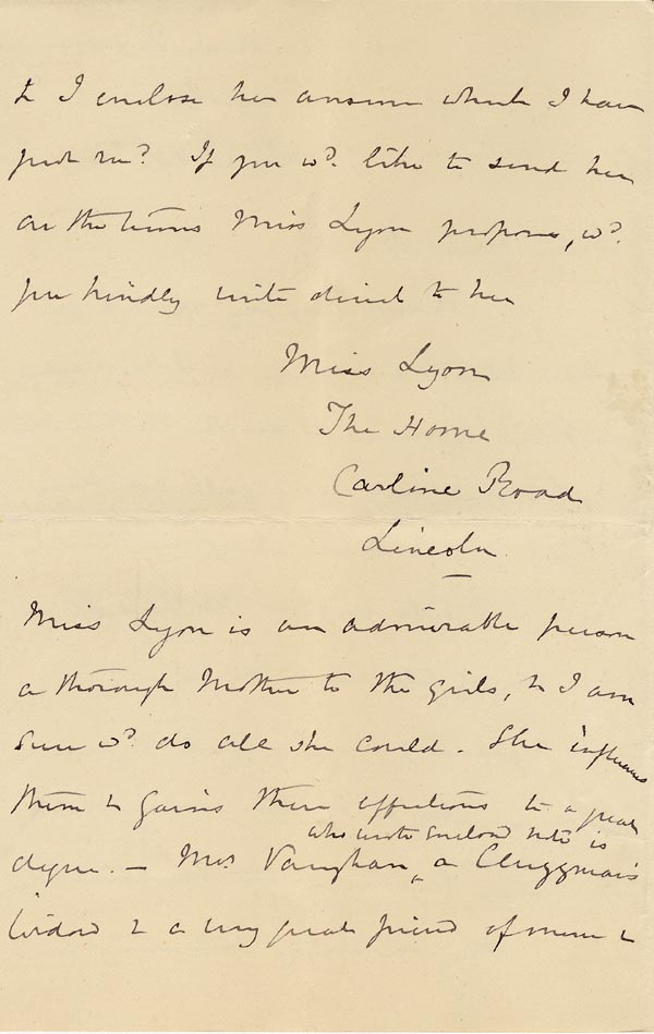 Large size image of Case 4215 7. Letter from W. Neale to Miss Butler, St Saviour's Home  13 June 1896
 page 2