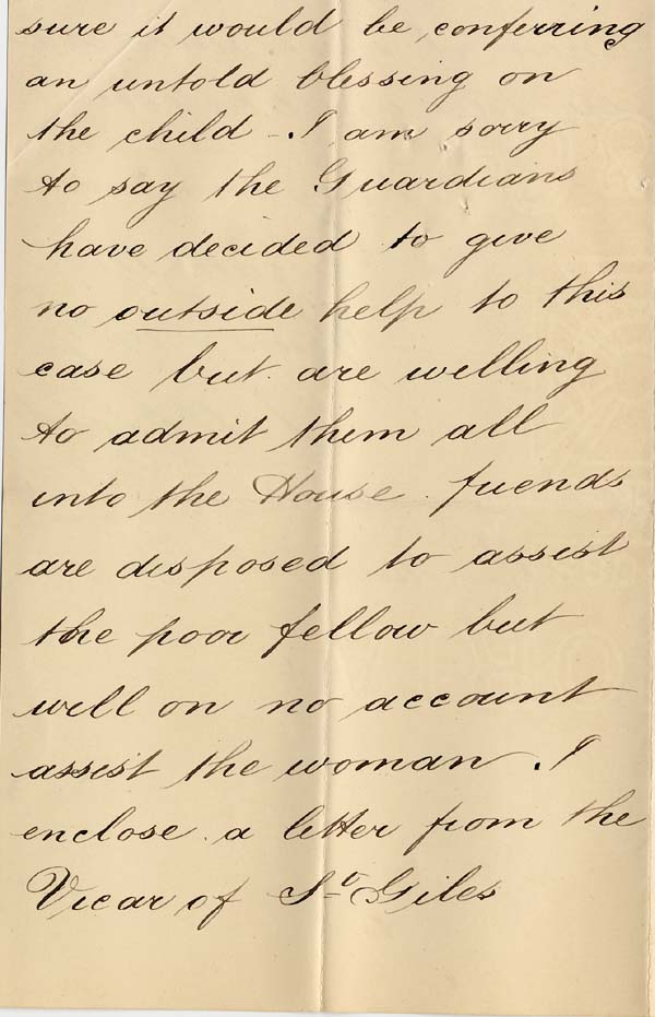 Large size image of Case 4488 2. Letter from I N Clarke 15 October 1894
 page 2