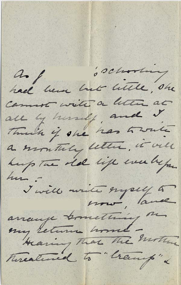Large size image of Case 4488 5. Letter from Miss Parker 19 March 1895
 page 2
