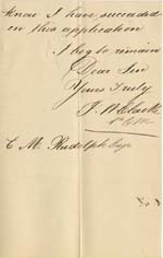 Image of Case 4488 2. Letter from I N Clarke 15 October 1894
 page 4