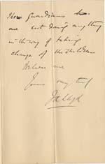 Image of Case 4488 3. Letter from St. Giles' Vicarage 16 October 1894
 page 3