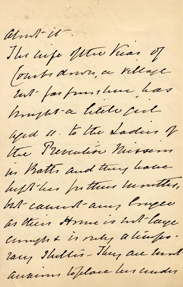 Large size image of Case 4770 2. Letter from Miss Sanders 27 March 1895
 page 2
