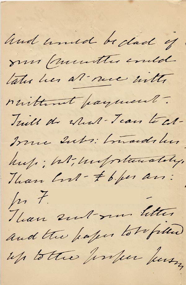 Large size image of Case 4770 3. Letter from Miss Sanders 29 March 1895
 page 2