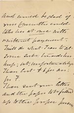 Image of Case 4770 3. Letter from Miss Sanders 29 March 1895
 page 2