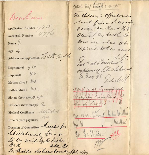 Large size image of Case 4776 1. Application to Waifs and Strays' Society  1 April 1895
 page 4