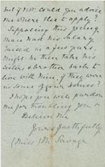 Image of Case 4776 2. Letter from Miss Savage  27 March 1895
 page 4
