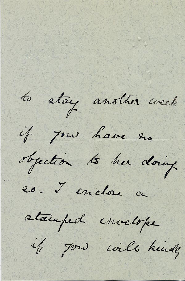 Large size image of Case 5008 11. Letter from Miss Hall Hall16 July 1896
 page 2