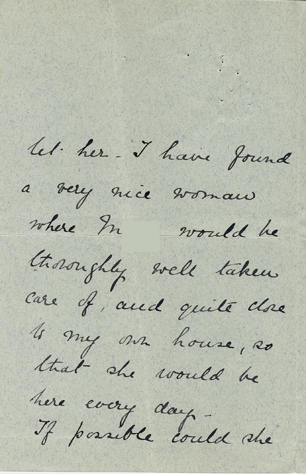 Large size image of Case 5008 13. Letter from Miss Hall Hall 10 June 1898
 page 2