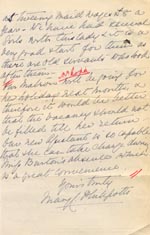 Image of Case 5505 8. Letter from St Faith's Home 29 August 1905
 page 2