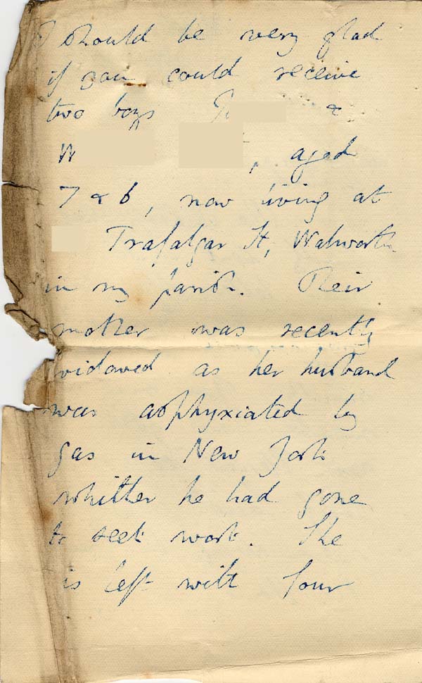 Large size image of Case 5977 2. Letter from Revd H.  15 May 1897
 page 2