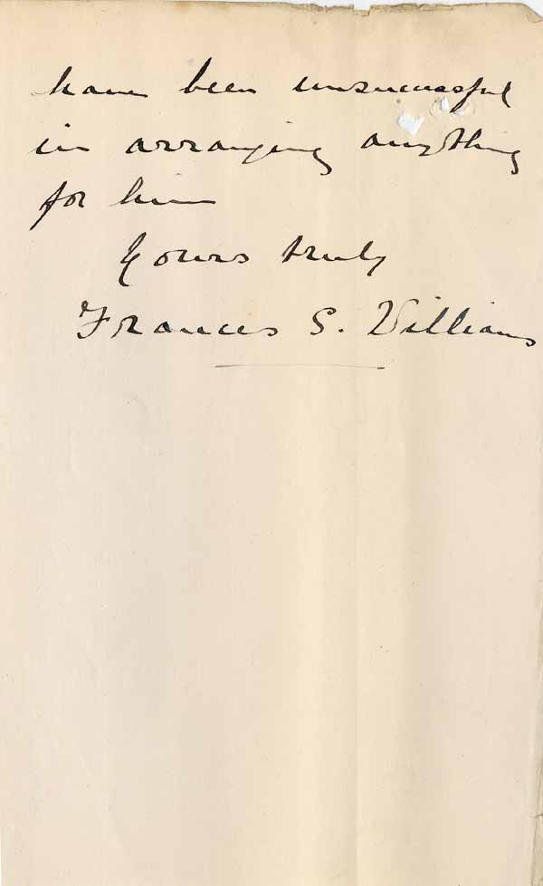 Large size image of Case 6001 18. Letter from Miss Williams giving news of Dr Barnardo's Homes and suggesting a Metropolitan Asylums Board Home in Darenth, Kent  19 December 1907
 page 3