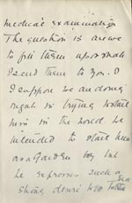 Image of Case 6001 2. Letter from Mrs Mansfield concerning J's health  22 November 1897
 page 3