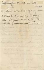 Image of Case 6424 18. Letter from Miss Snowden (A. again referred to as B.)  23 August 1902
 page 3