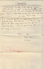 Image of Case 6458 1. Application to Waifs and Strays' Society  3 May 1898
 page 3