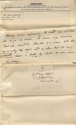 Image of Case 8587 1. Application to Waifs and Strays' Society  23 October 1901
 page 3