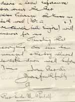 Image of Case 8645 20. Letter from H's brother to Revd Edward Rudolf requesting H. be discharged to learn cabinet making in Alton  29 November 1907
 page 3