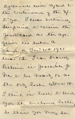 Image of Case 8790 9. Letter from Sister Laura  7 April 1902
 page 2