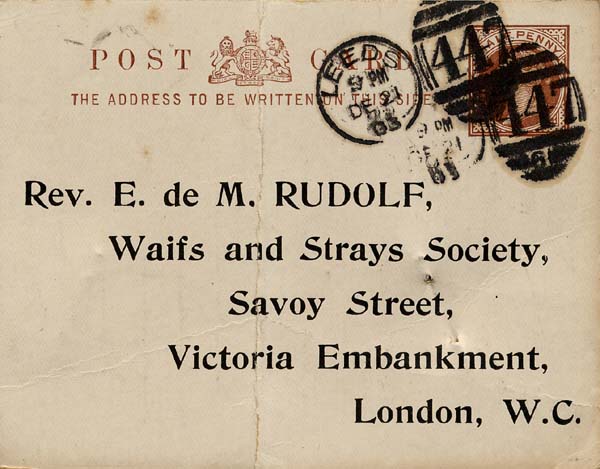Large size image of Case 9131 3. Notice of discharge  21 December 1903
 page 1